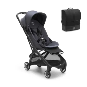 Bugaboo Butterfly Stroller with Travel Bag - Stormy Blue