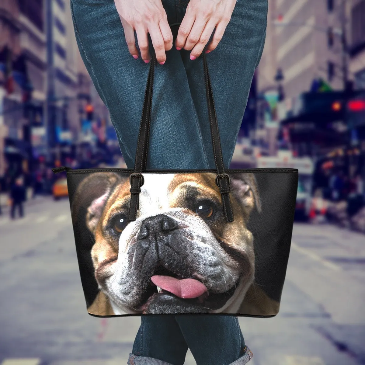 Bulldog Tote Bag