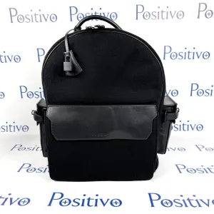 Buscemi PHD Black Fabric/Leather Backpack Bag SAMPLE