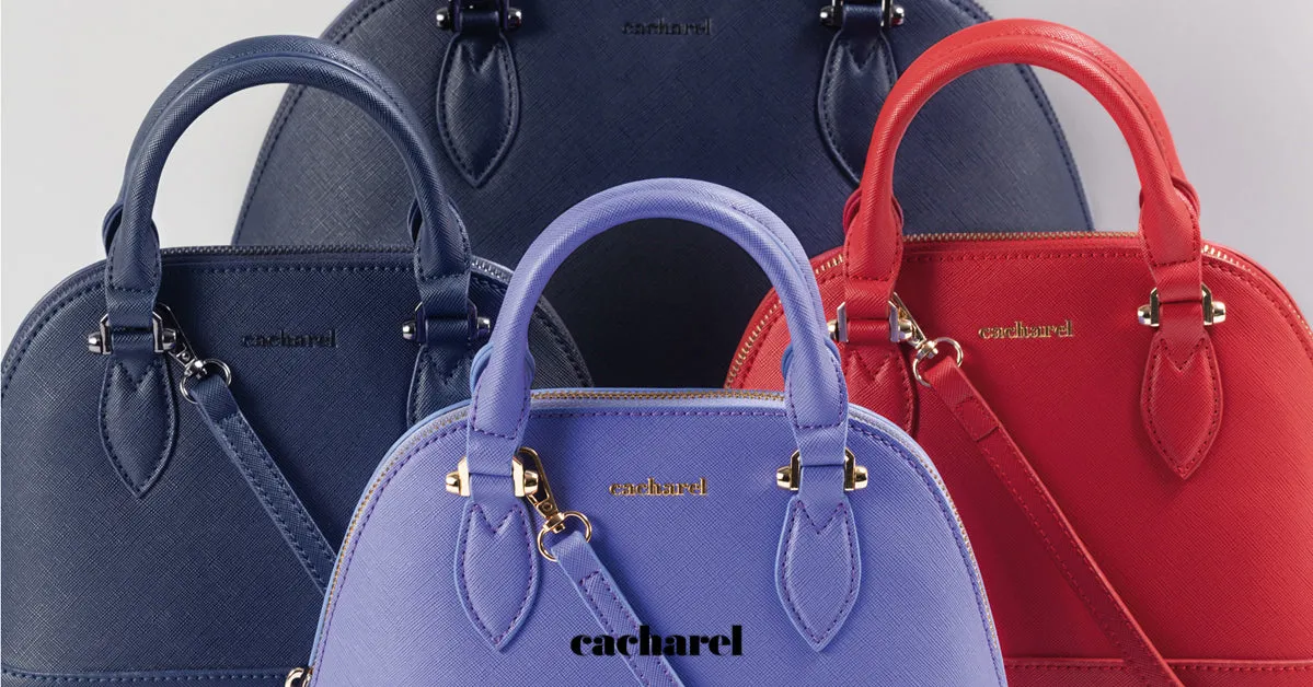 Cacharel CTW034N-Bowling bag small Hortense Navy