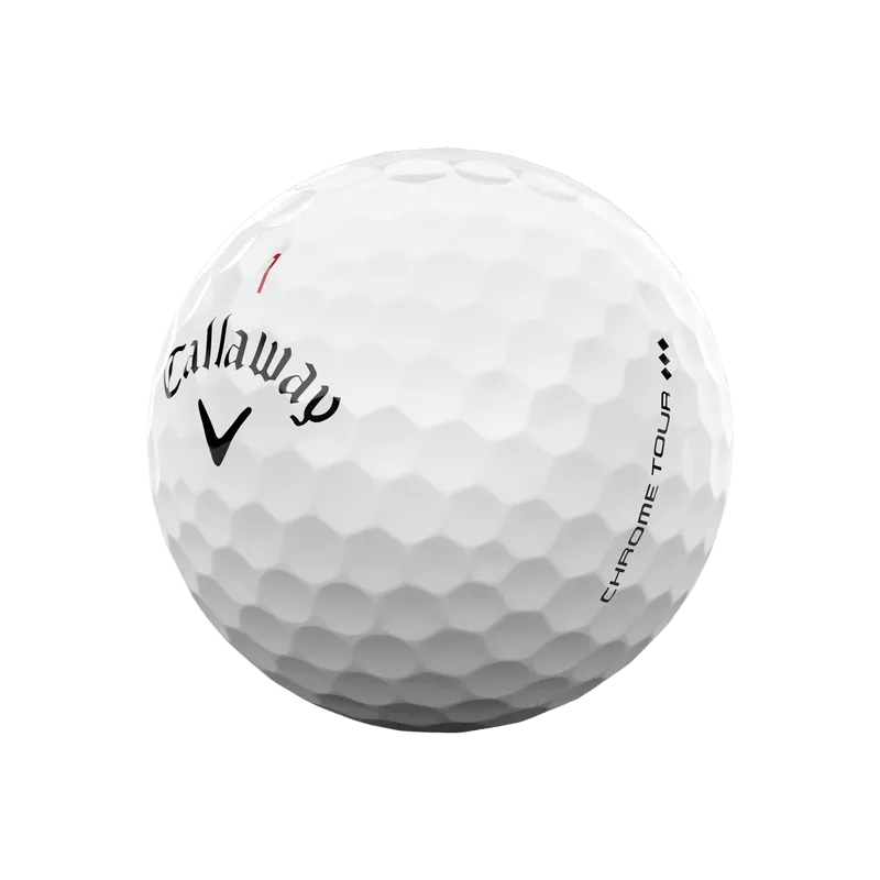 Callaway Chrome Tour Triple Diamond Logo Golf Balls 2025