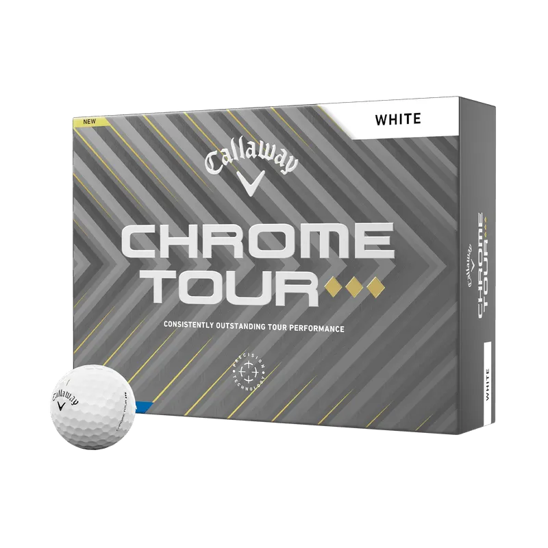 Callaway Chrome Tour Triple Diamond Logo Golf Balls 2025