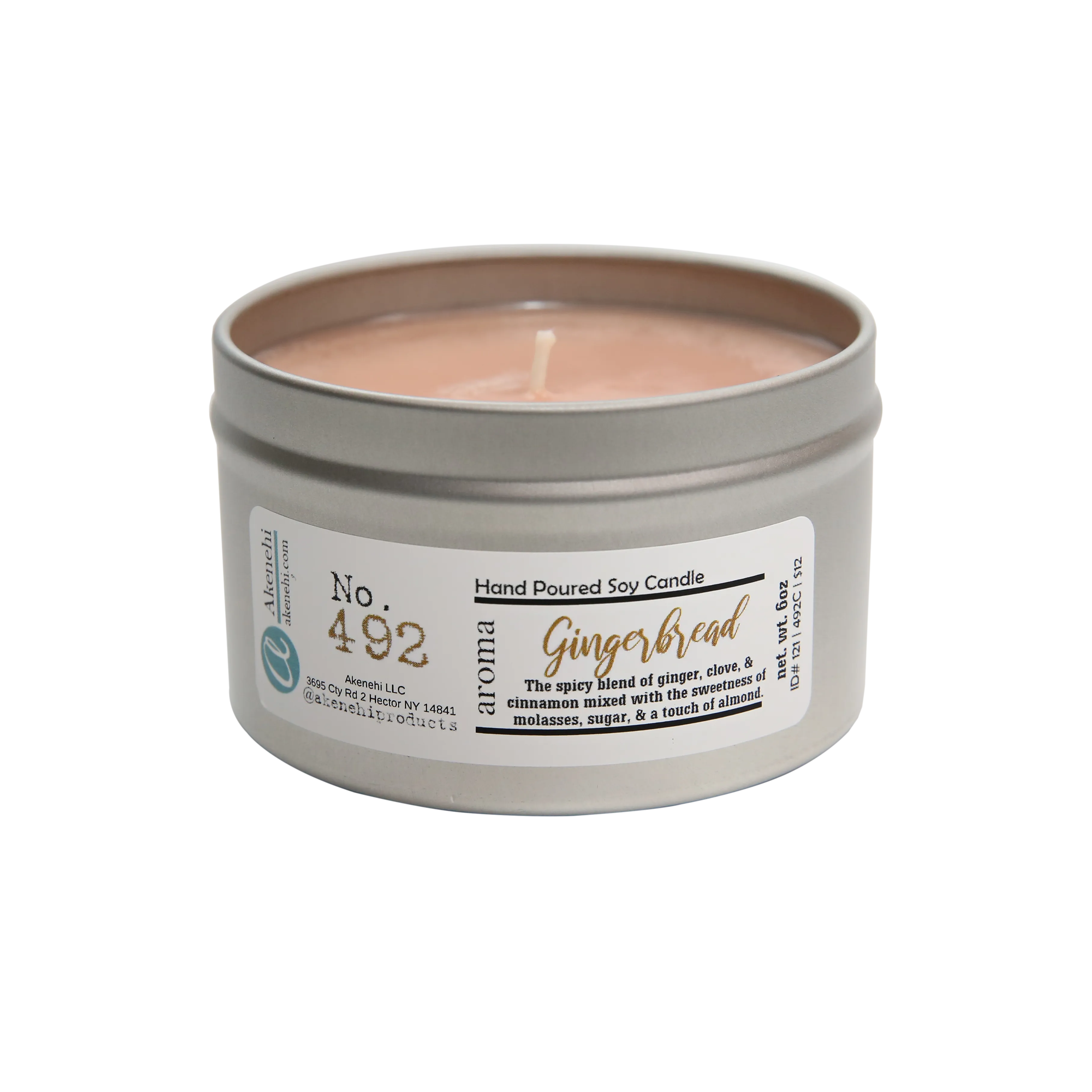 Candle #492 | Gingerbread