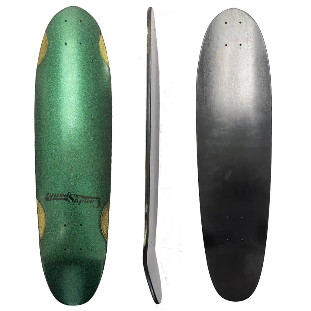 Candy Spanks Granicus metalic green and gold cruiser complete