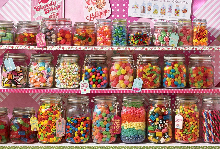 Candy Store 2000pc Compact Puzzle