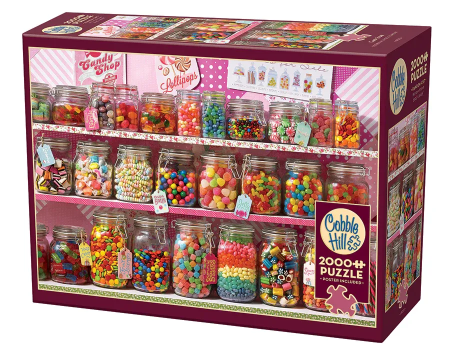 Candy Store 2000pc Compact Puzzle