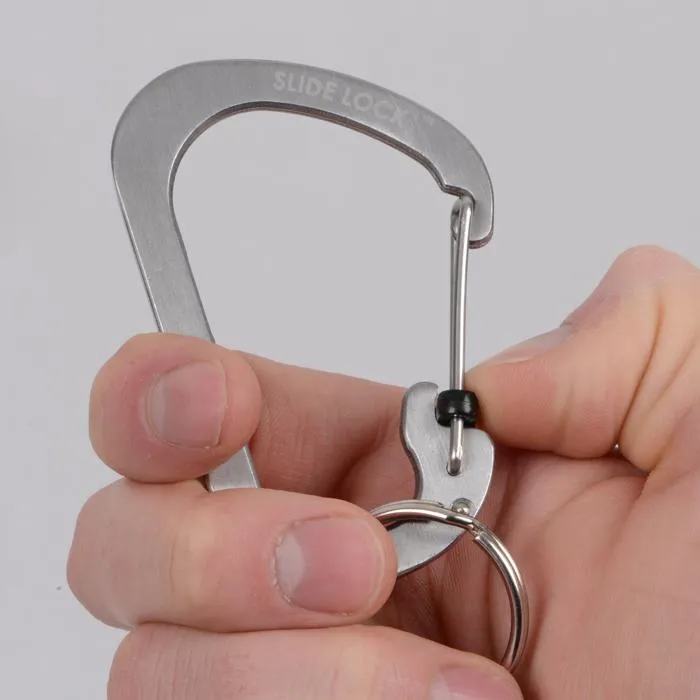 Carabiner with Slidelock (pcs) - Stainless Steel