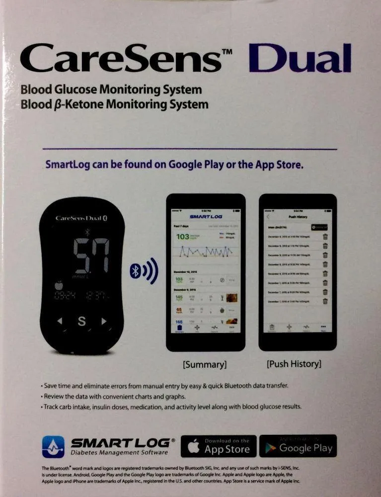 CareSens Dual Blood Glucose & Ketone Monitoring System
