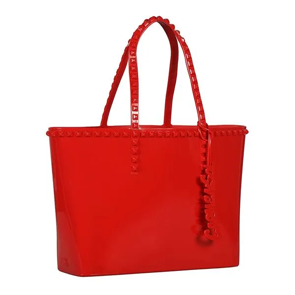 Carmen Sol Seba Medium Tote - Red