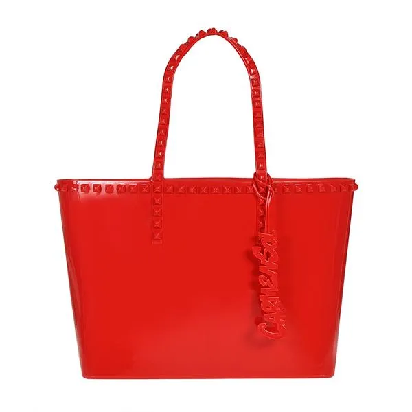 Carmen Sol Seba Medium Tote - Red