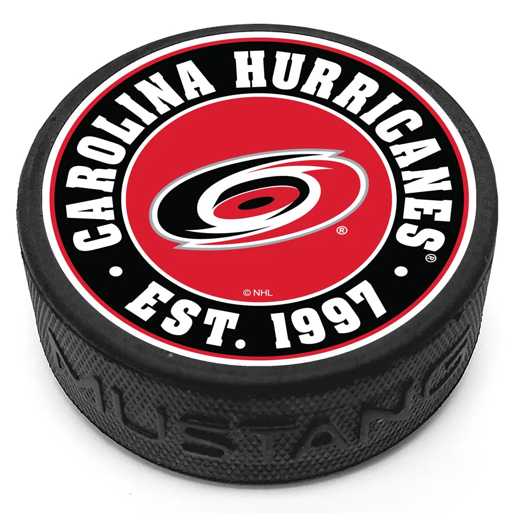 Carolina Hurricanes Puck - Textured Established