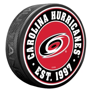 Carolina Hurricanes Puck - Textured Established