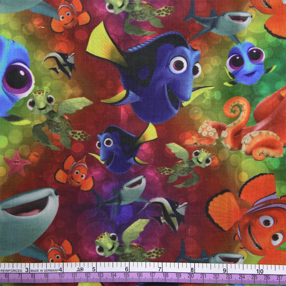 Cartoon Print Fabric