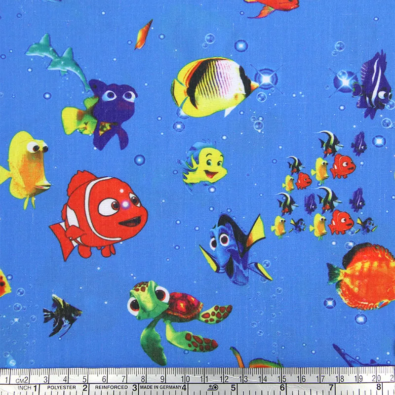 Cartoon Print Fabric