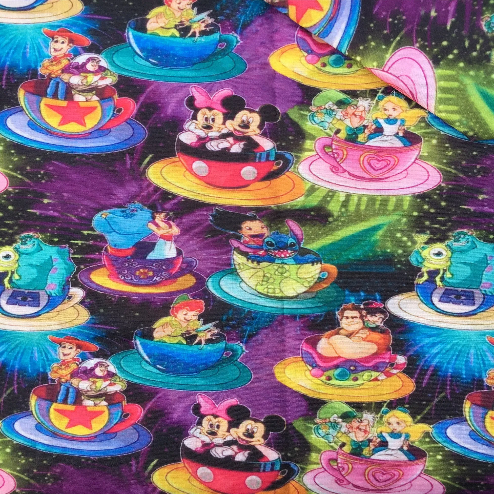 Cartoon Print Fabric