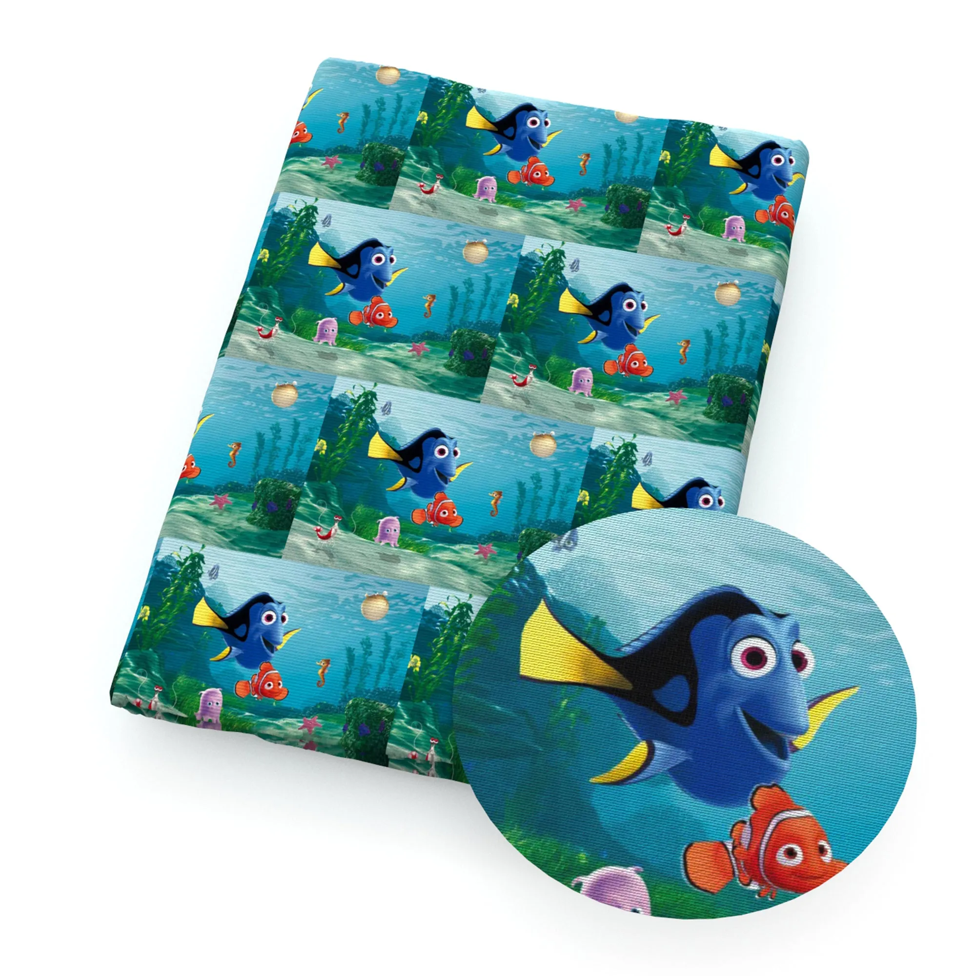 Cartoon Print Fabric