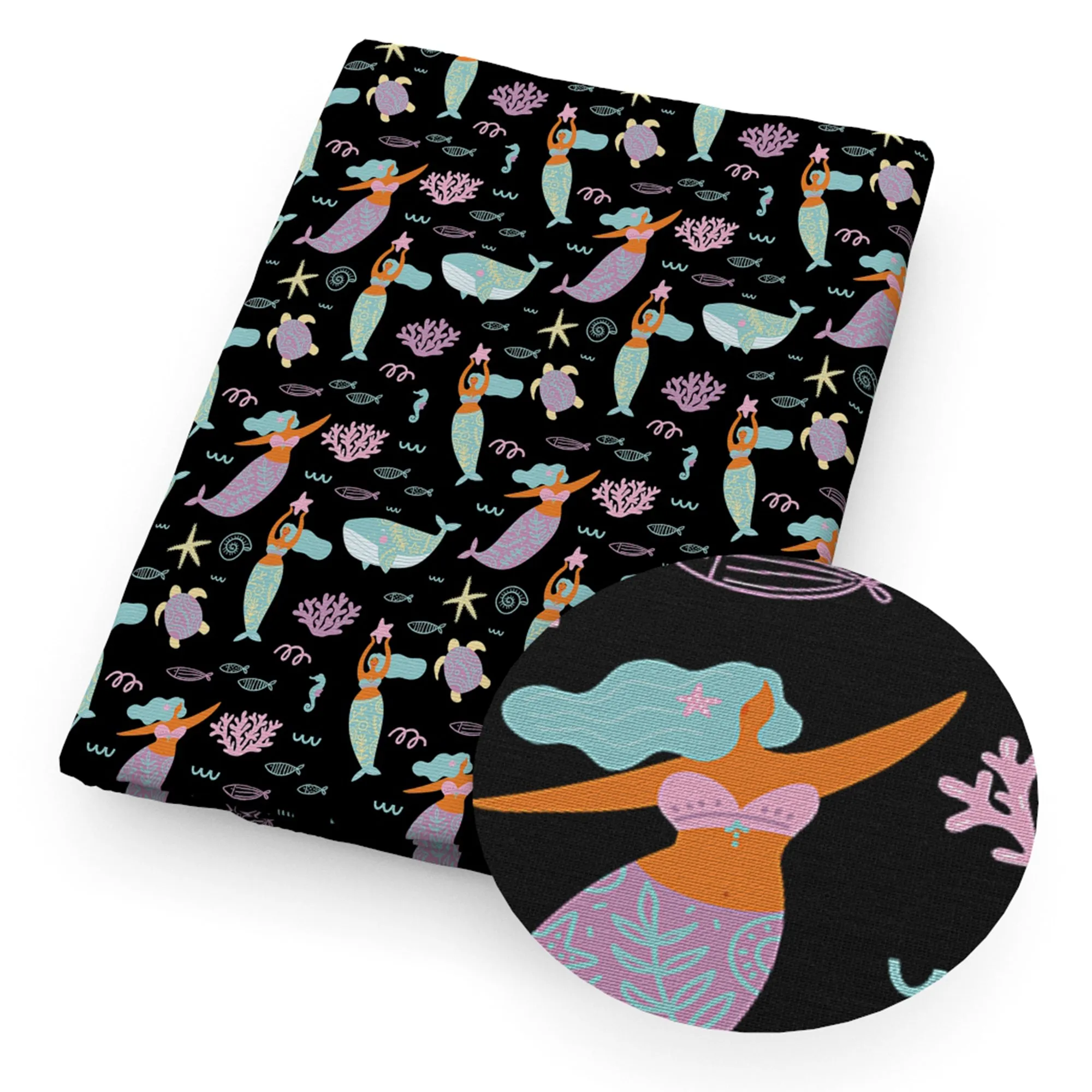 Cartoon Theme Printed Fabric
