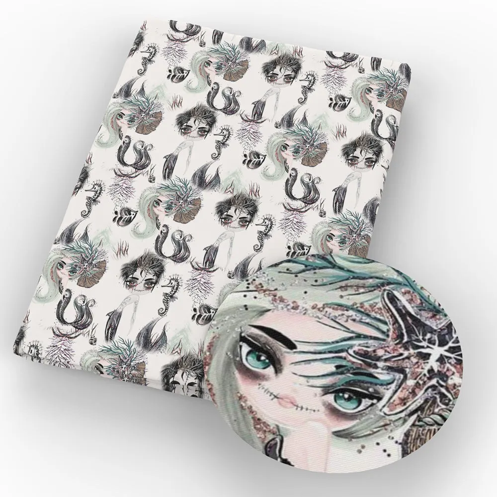 Cartoon Theme Printed Fabric