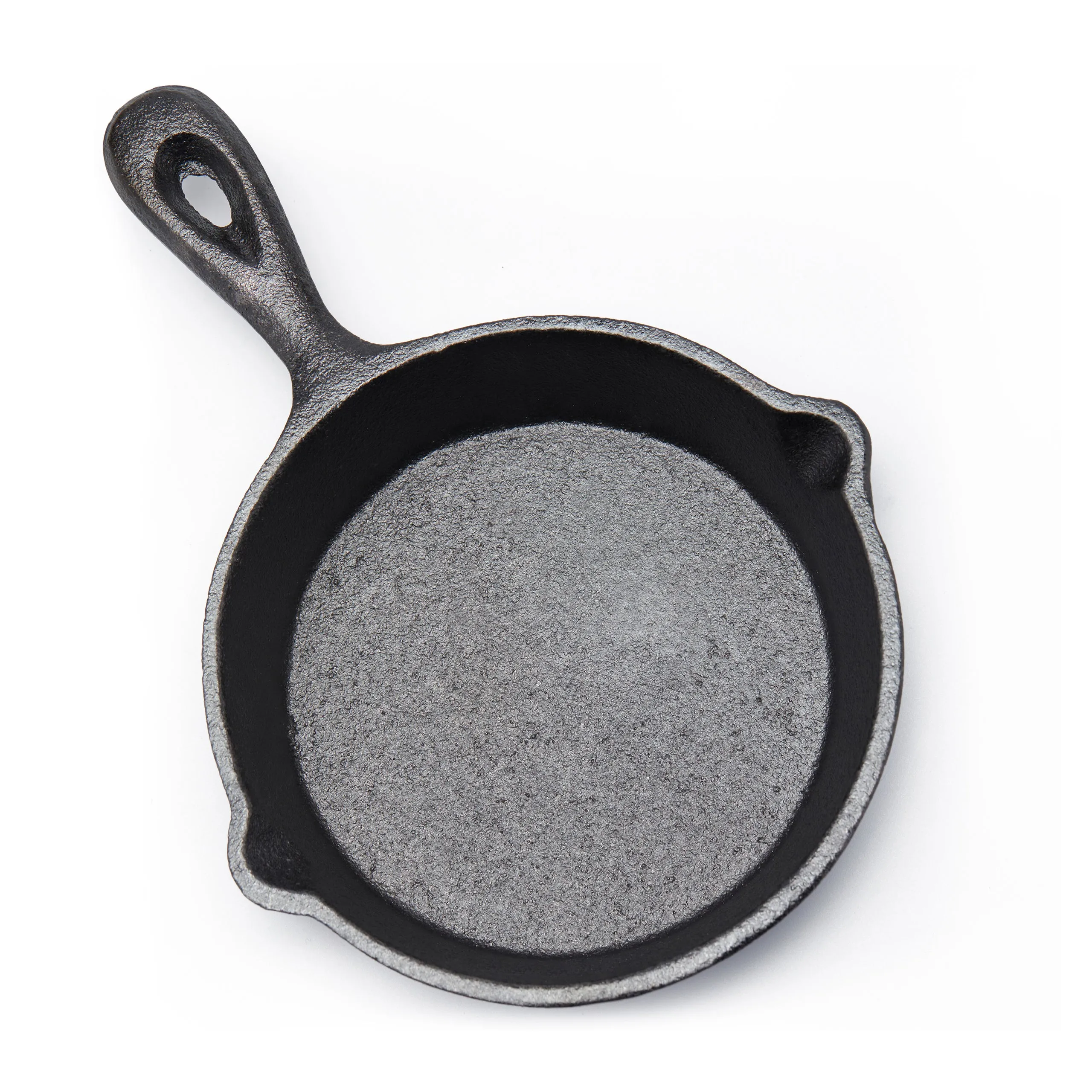 CAST IRON MINI FRYING PAN (13.5CM, BLACK)