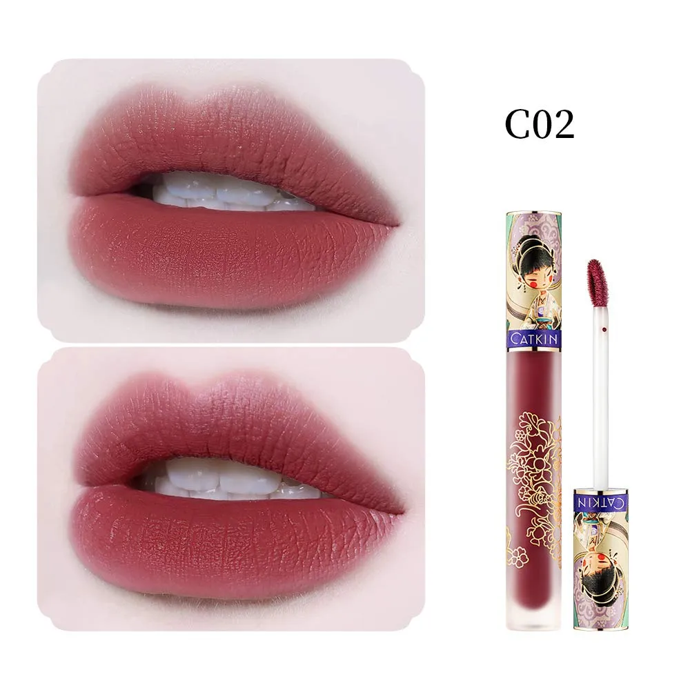 CATKIN Pretty Lightness Liquid Lip Gloss Duo Set 2pcs