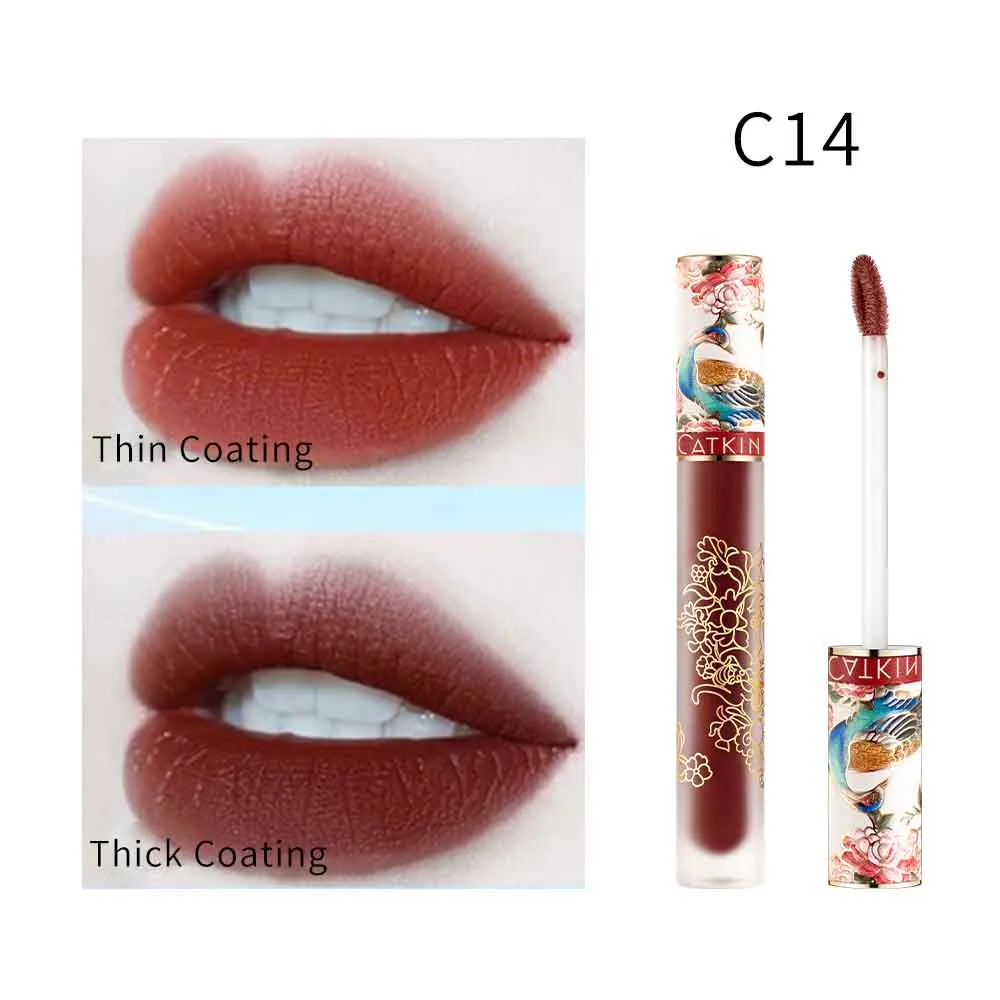 CATKIN Pretty Lightness Liquid Lip Gloss Duo Set 2pcs