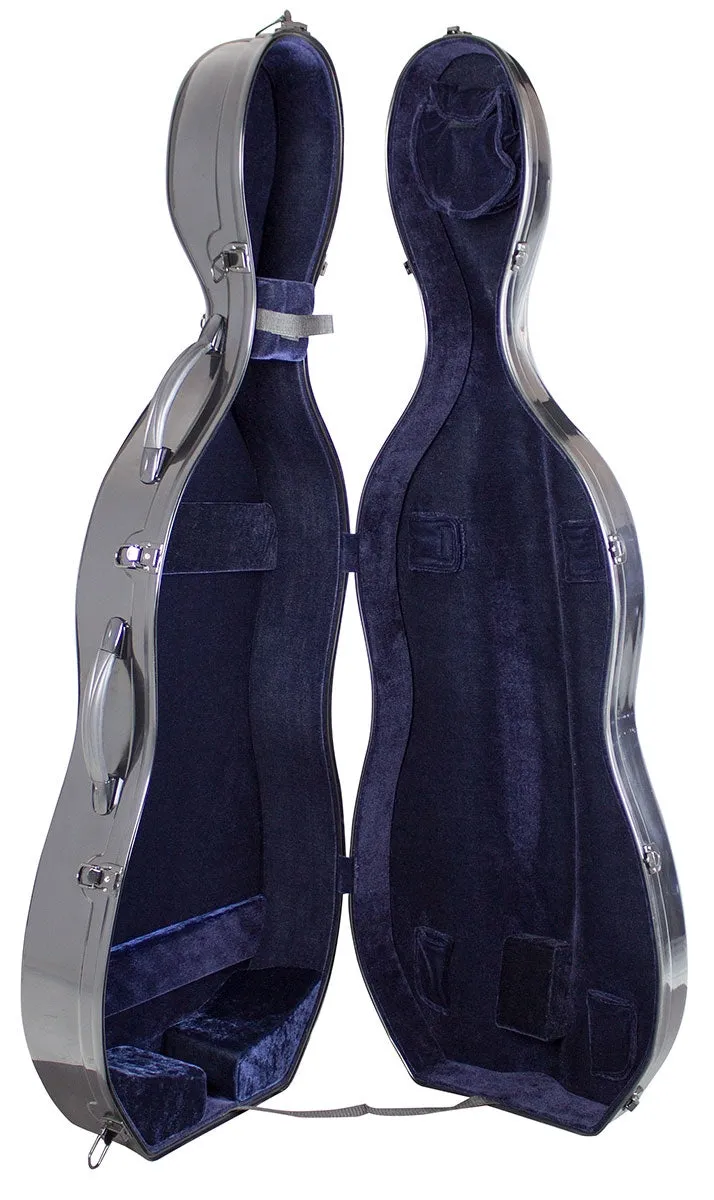 Cello Case Fibreglass black