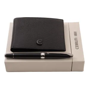 CERRUTI 1881 NPMR202A-Set CERRUTI 1881 (rollerball pen & money wallet)