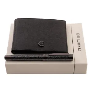 CERRUTI 1881 NPRW202A-Set CERRUTI 1881 (rollerball pen & wallet)