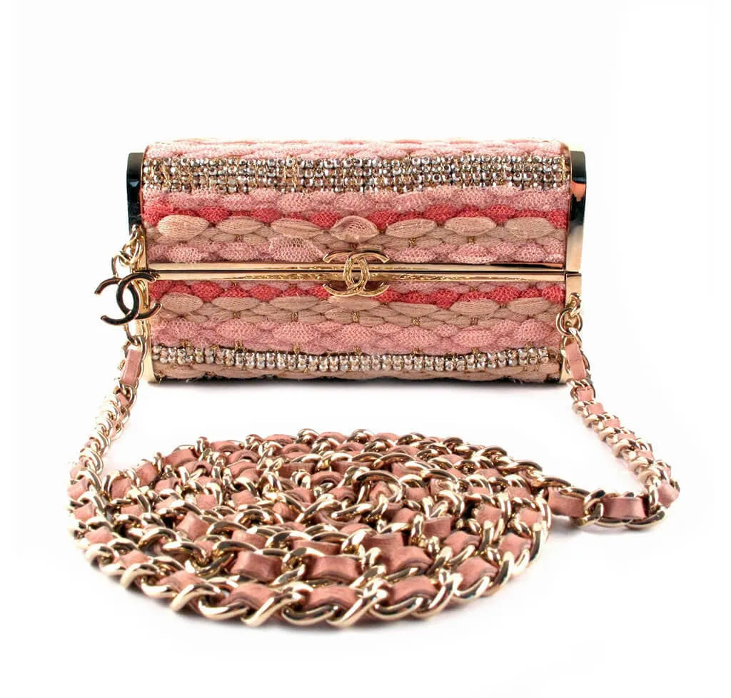 Chanel Box Minaudiere Shoulder Bag Limited Edition