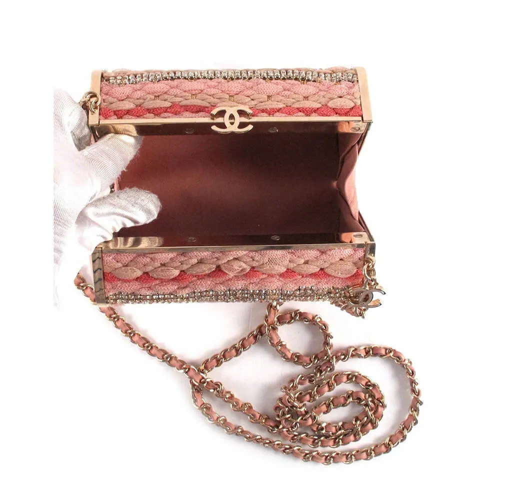 Chanel Box Minaudiere Shoulder Bag Limited Edition