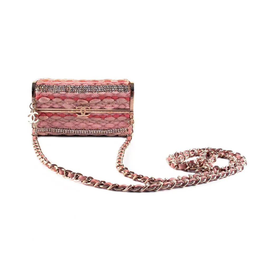 Chanel Box Minaudiere Shoulder Bag Limited Edition
