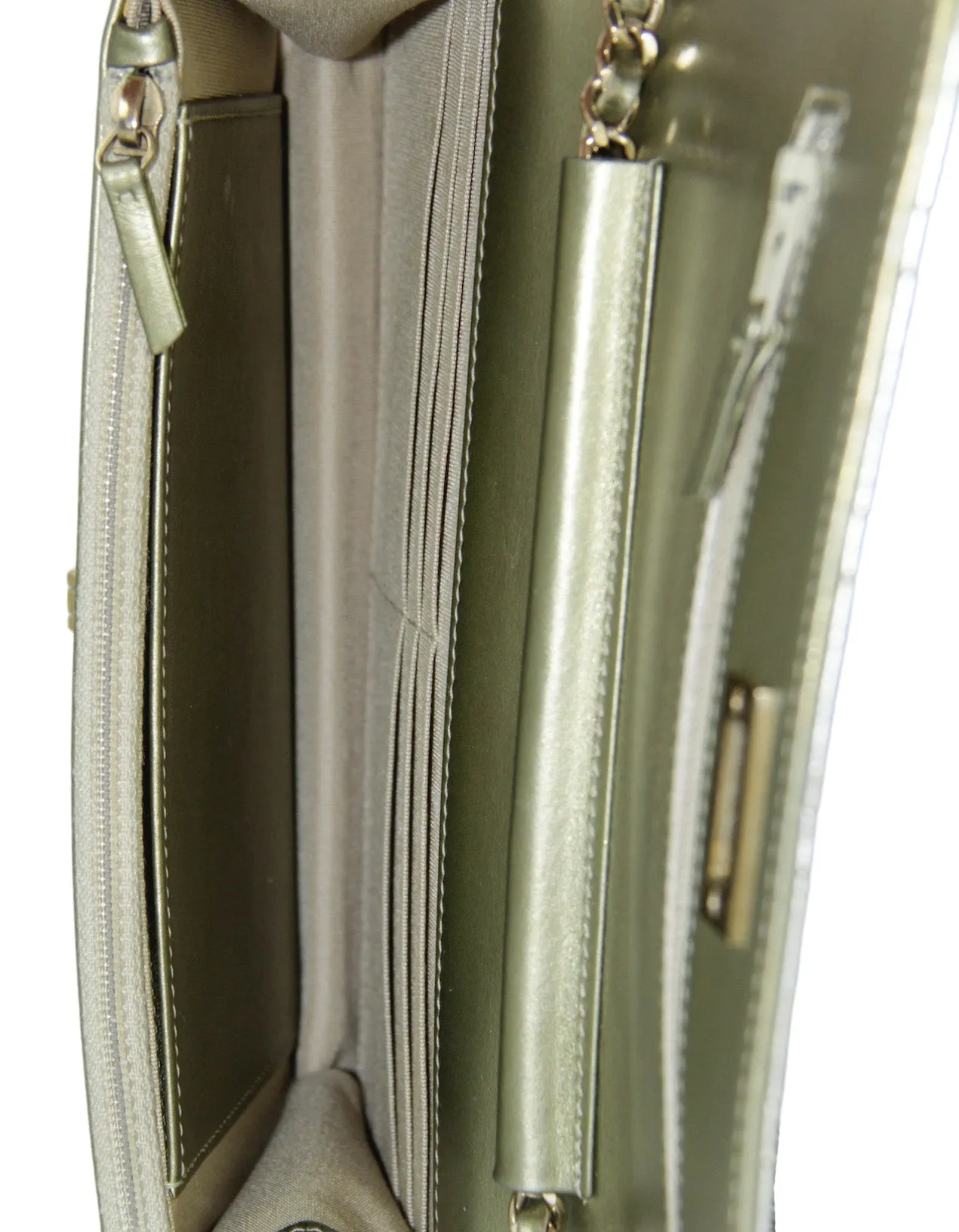 Chanel Gold Leather Reissue WOC Crossbody Bag