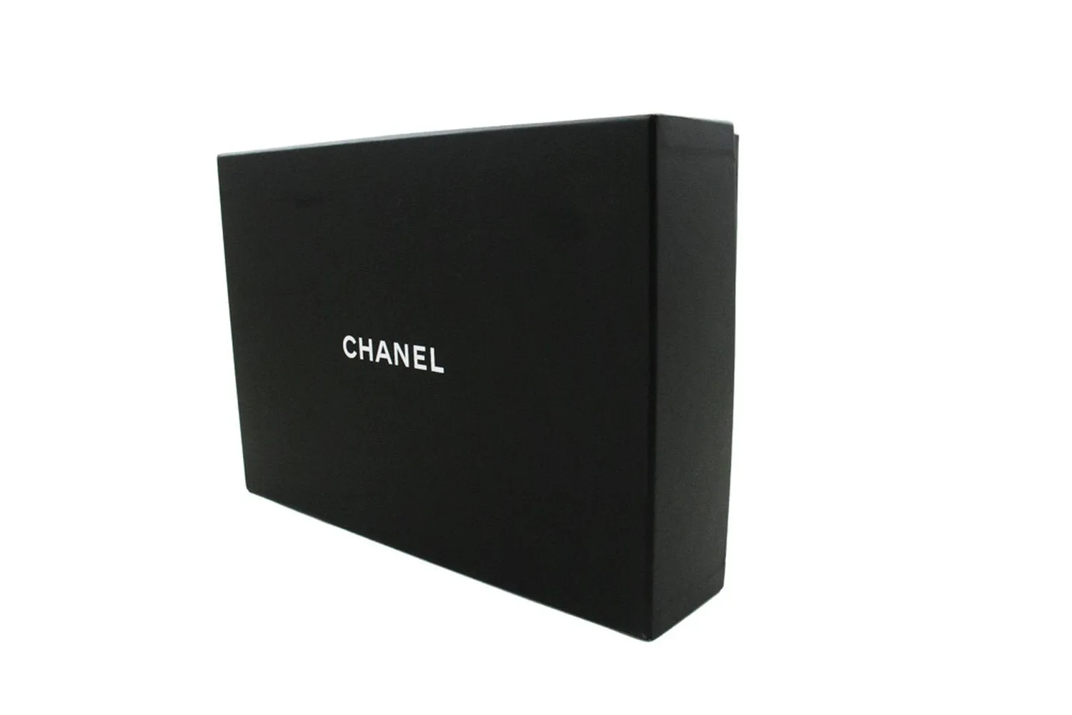 CHANEL Grained Calfskin Wallet On Chain WOC Black Shoulder Bag n94