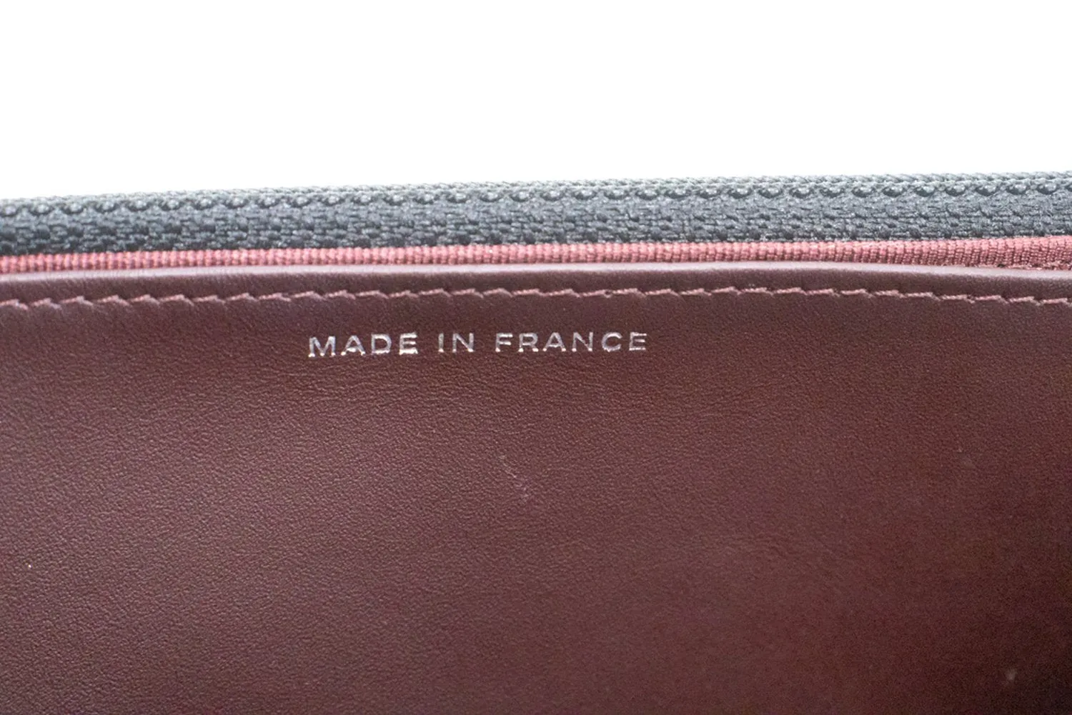 CHANEL Grained Calfskin Wallet On Chain WOC Black Shoulder Bag n94