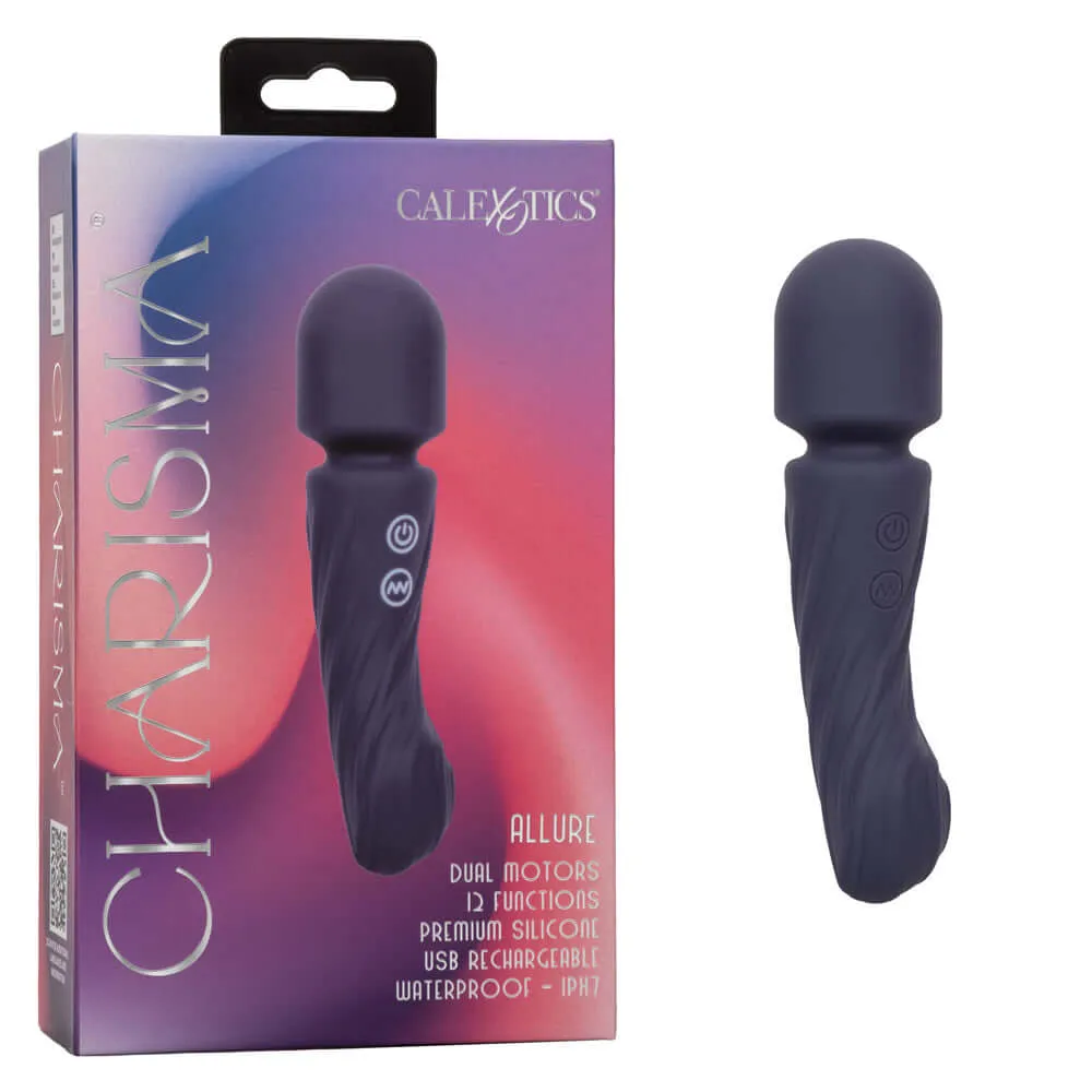 Charisma Allure Compact Wand Massager - Blue