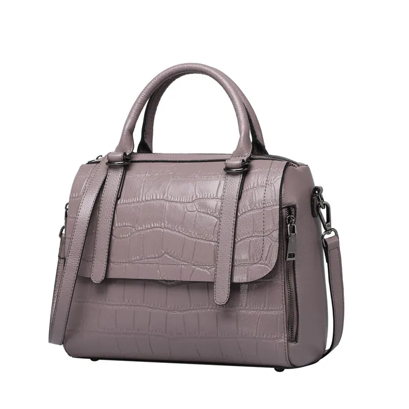 Chloe Lavender Genuine Leather Shoulder Bag