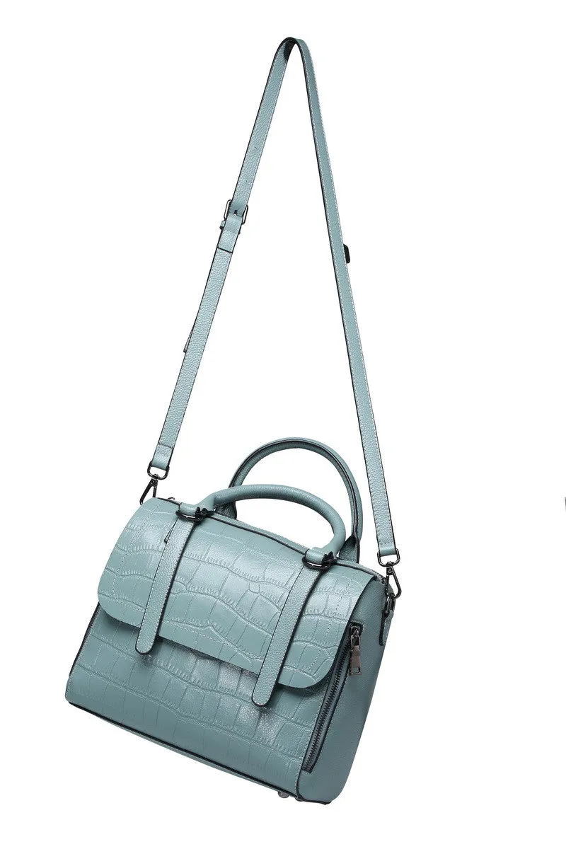 Chloe Lavender Genuine Leather Shoulder Bag
