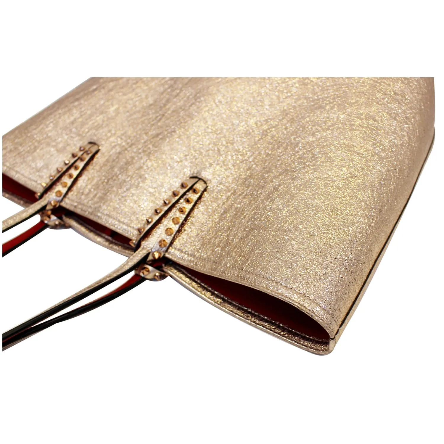 Christian Louboutin Cabata Tote Bag Rose Gold