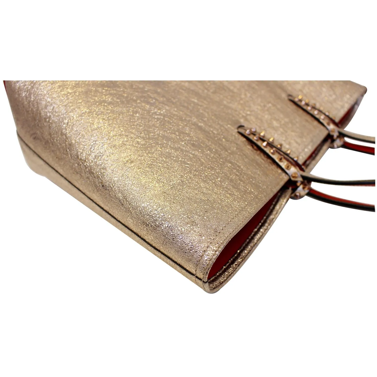 Christian Louboutin Cabata Tote Bag Rose Gold