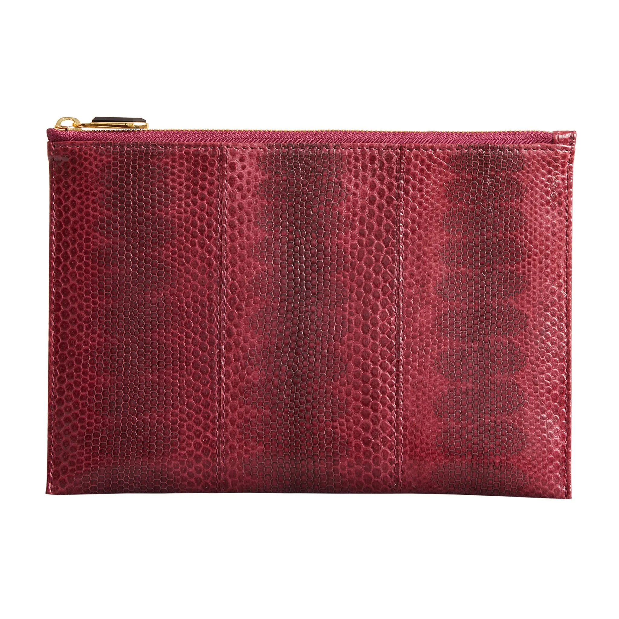 CHRISTINA SNAKESKIN POUCH