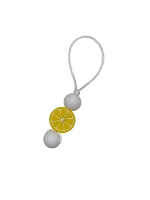 Citrus Fruit zipper pull