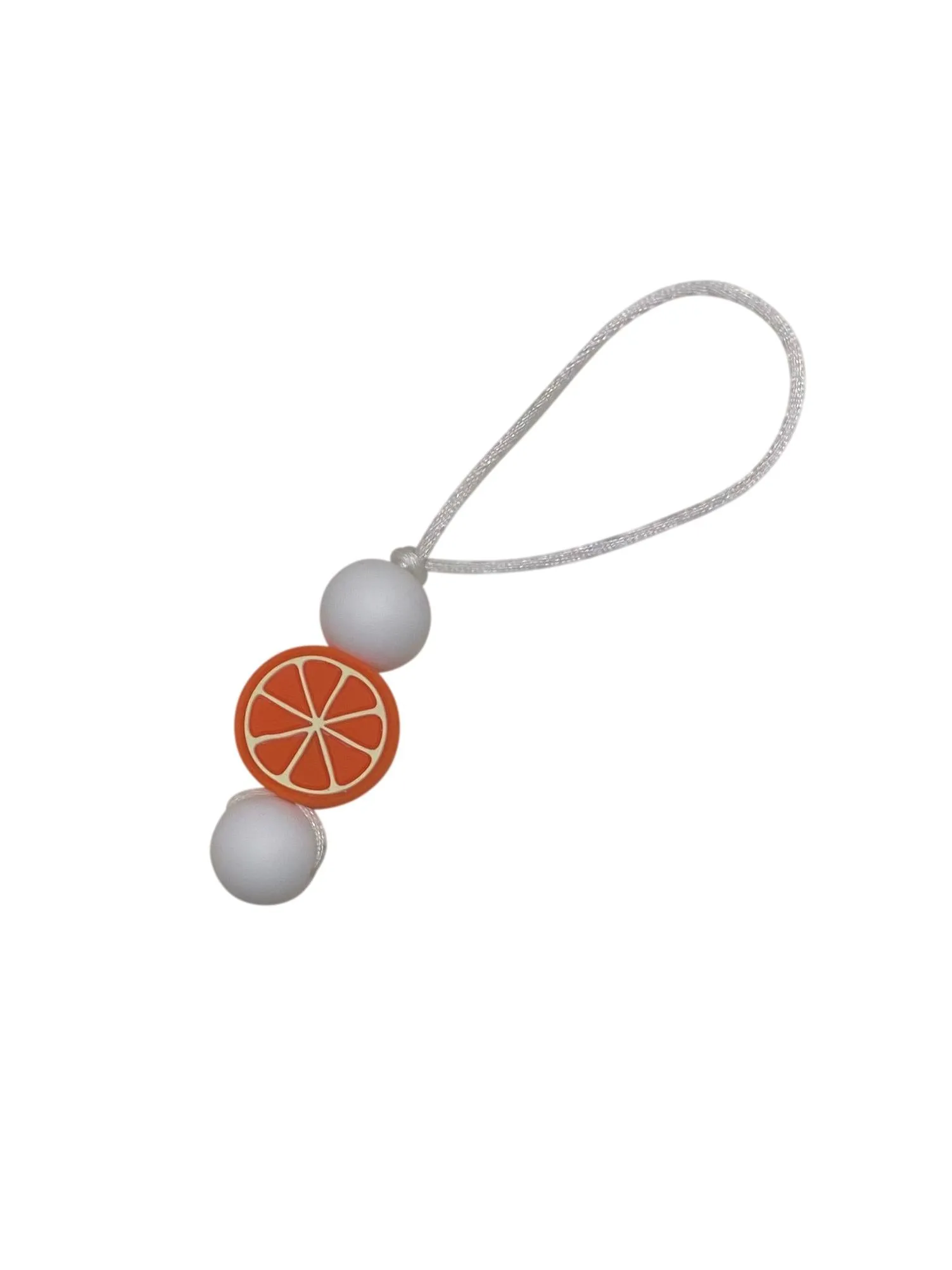 Citrus Fruit zipper pull
