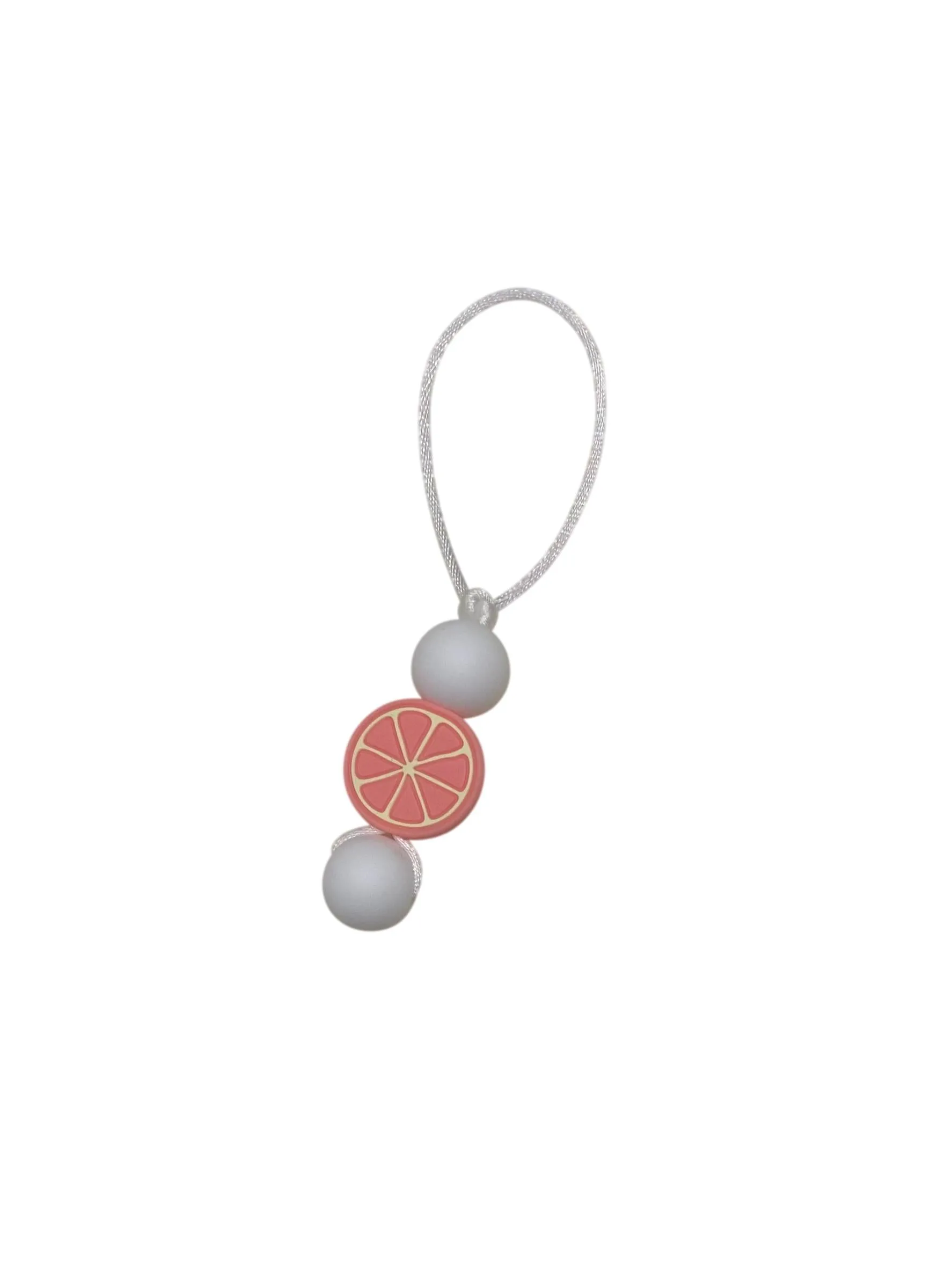 Citrus Fruit zipper pull