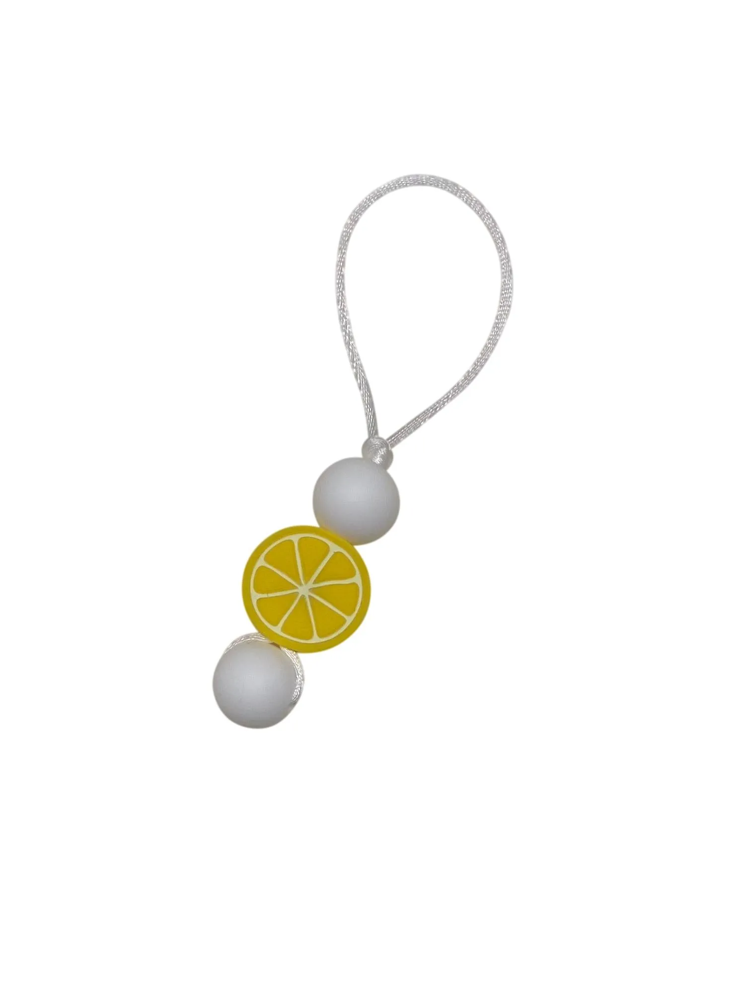 Citrus Fruit zipper pull