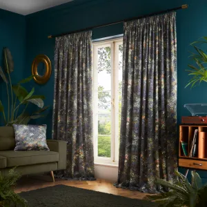 Clarke & Clarke Congo Forest |  Pencil Pleat Readymade Curtains
