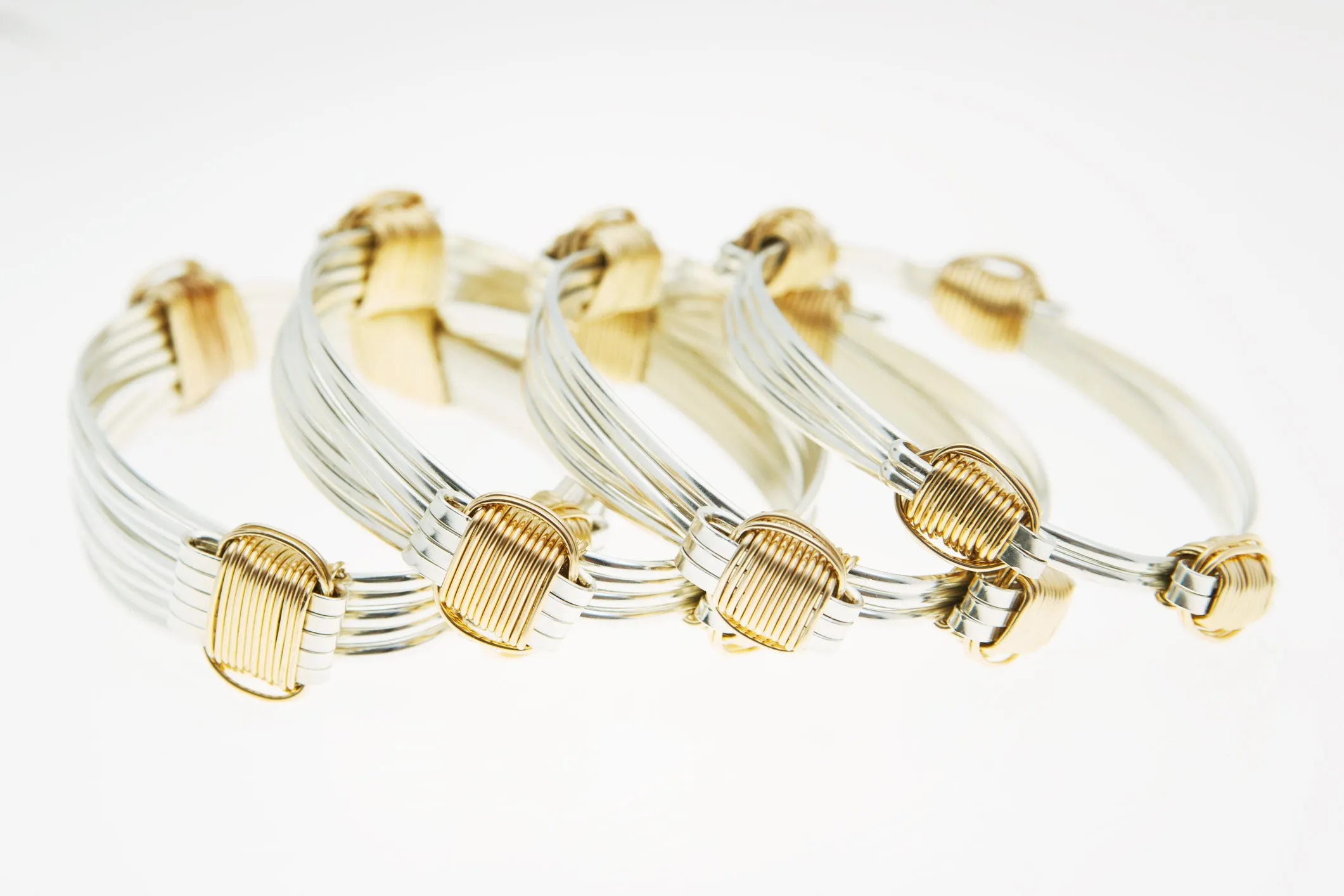 Classic Bracelet Two-Tone 5-Strand