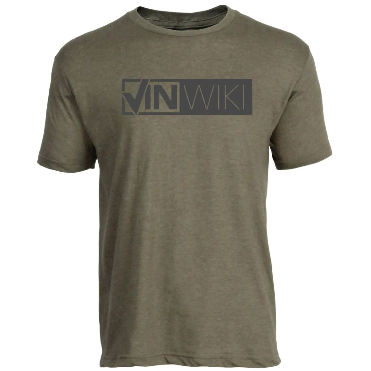 Classic Logo Tee - Black over Green