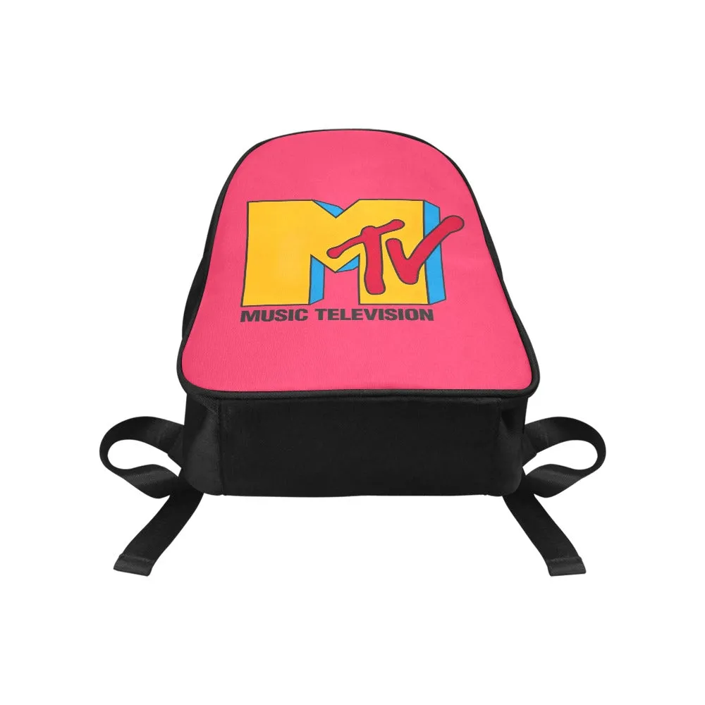 Classic MTV Logo Canvas Backpack