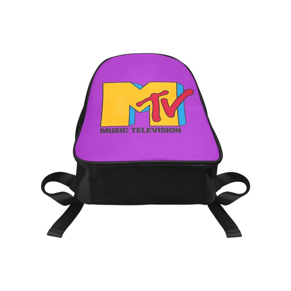 Classic MTV Logo Canvas Backpack