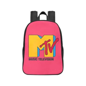Classic MTV Logo Canvas Backpack